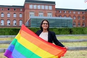 Serpil Midyatli Regenbogenfahne CSD
